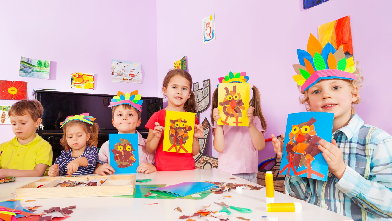 Preschool Friendship Arts and Crafts Activities