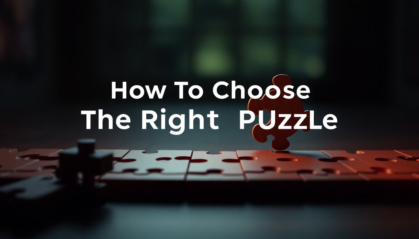 choosing appropriate puzzle premiumjoy