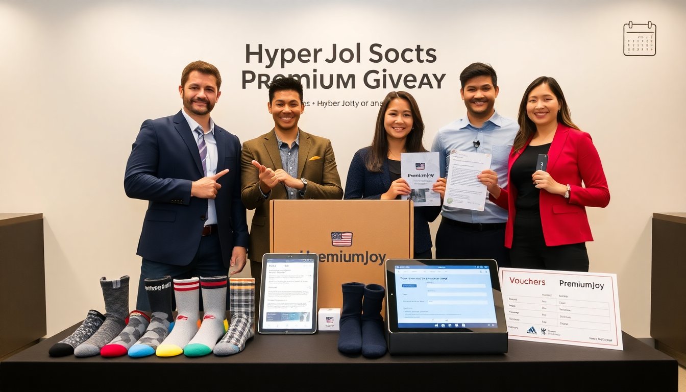 hyperjoy socks premiumjoy giveaway
