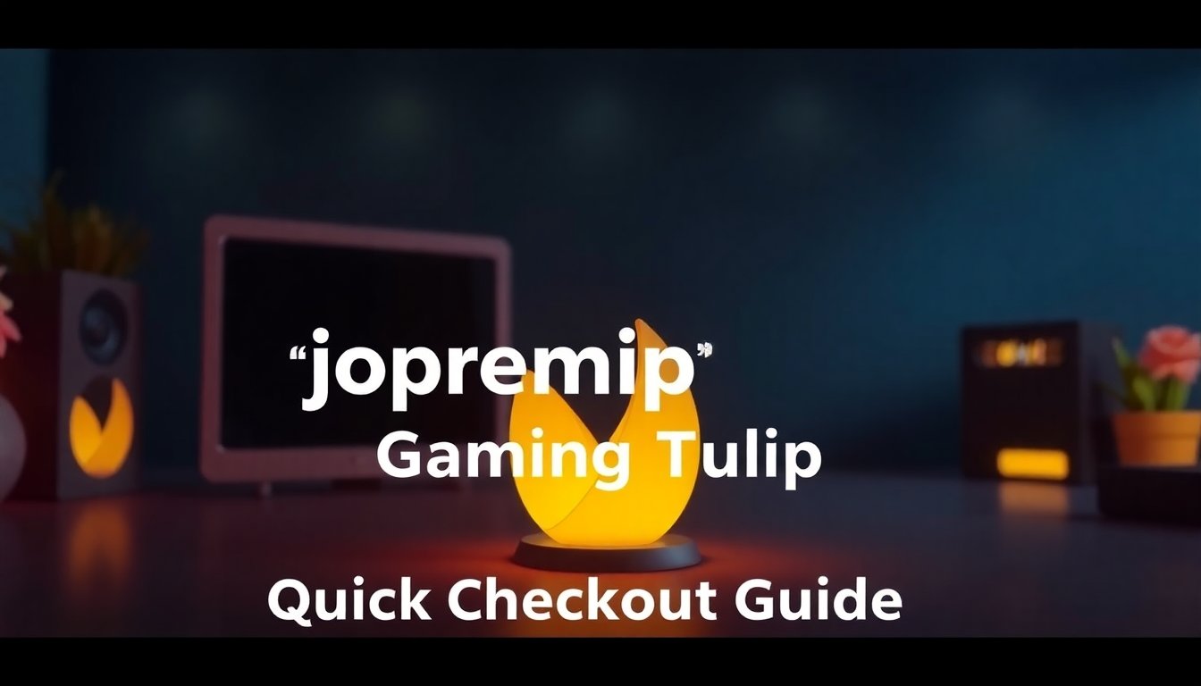 gaming tulip checkout code jopremiux