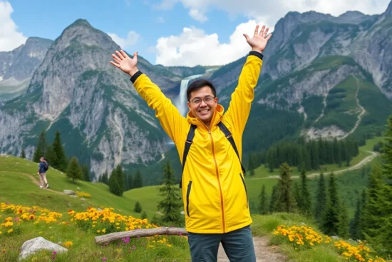 nlagica ketrica climb mountain in germany